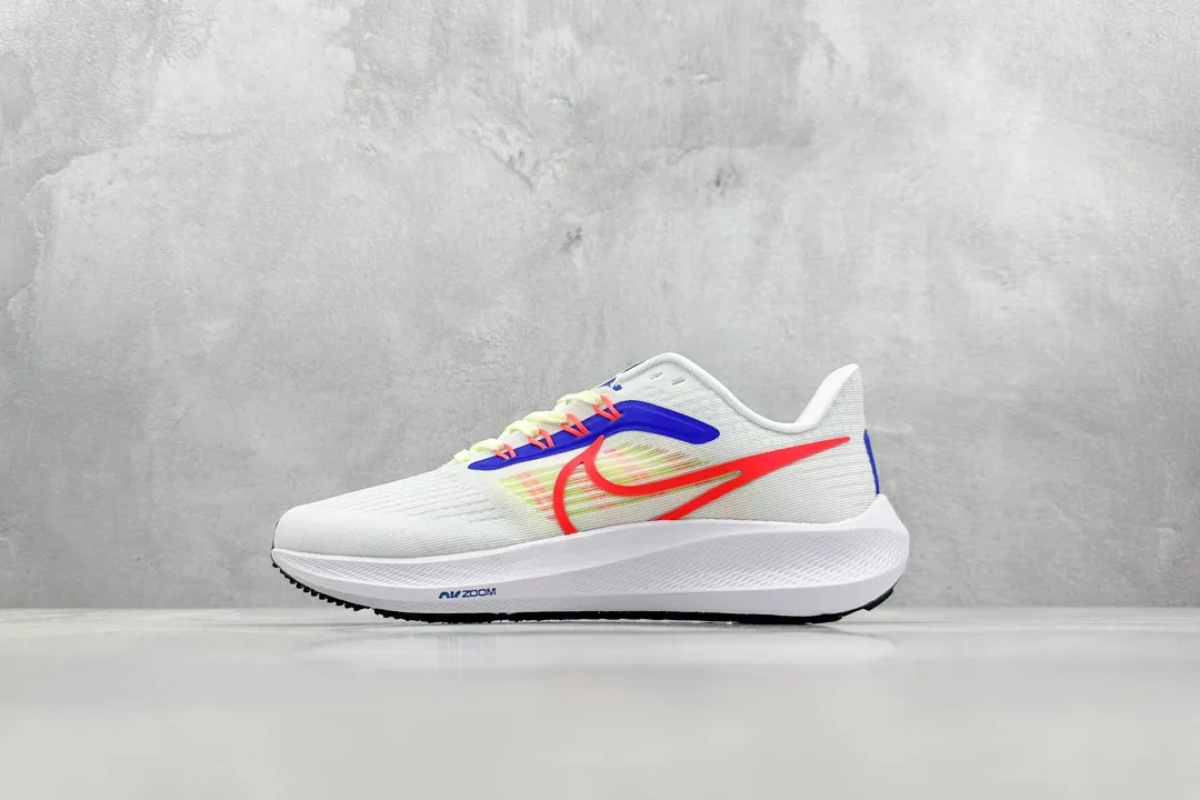 Nike Air Zoom Pegasus 39 PF – White Red Blue Mesh Running Shoes – DX3354-100 –  Replica Nike Shoes Edition TimelessDesign 1501