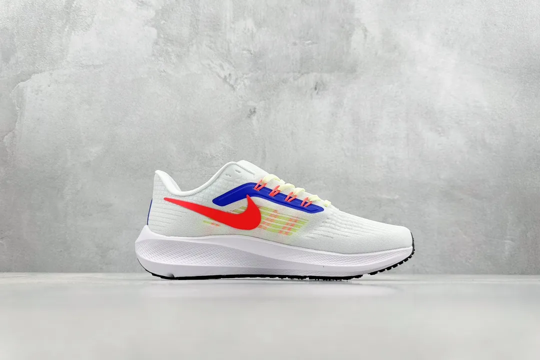 Nike Air Zoom Pegasus 39 PF – White Red Blue Mesh Running Shoes – DX3354-100 –  Replica Nike Shoes Edition TimelessDesign 1501