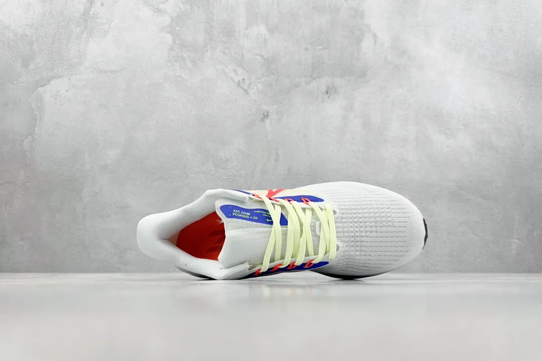 Nike Air Zoom Pegasus 39 PF – White Red Blue Mesh Running Shoes – DX3354-100 –  Replica Nike Shoes Edition TimelessDesign 1501