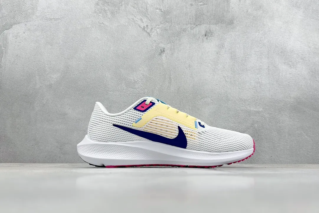 Nike Air Zoom Pegasus 40 Running Shoes – White Yellow Blue – Latest Pegasus Series with Replica Nike Style Sophisticated 1477