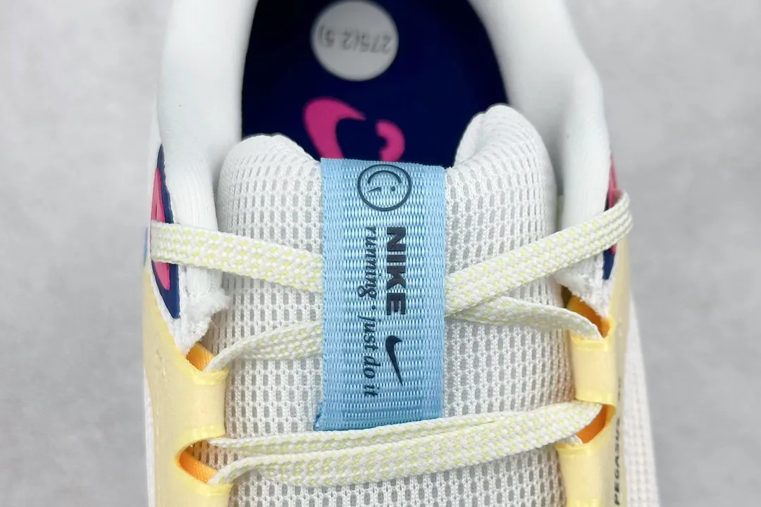 Nike Air Zoom Pegasus 40 Running Shoes – White Yellow Blue – Latest Pegasus Series with Replica Nike Style Sophisticated 1477