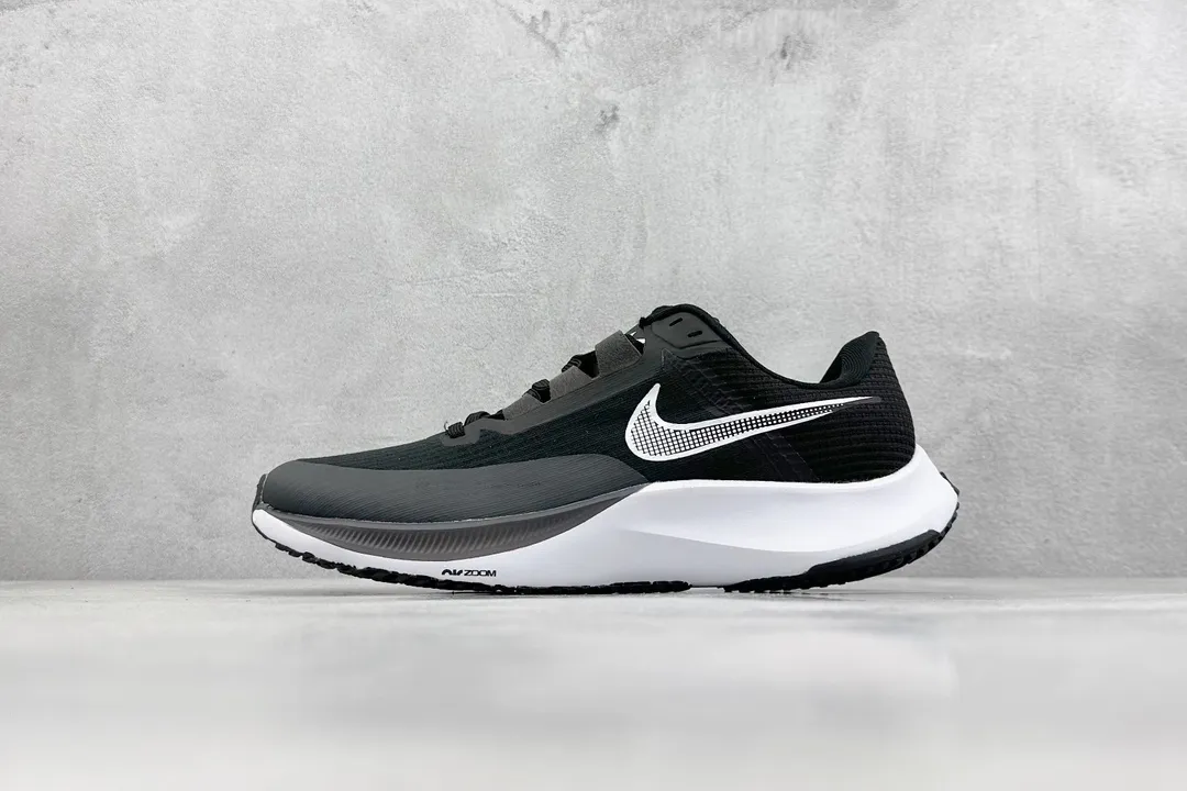 Nike Air Zoom Rival Fly 3 RS – Black White  Running Shoes for Training and Racing with Replica Nike Design and Rep Shoes Style Breathable 1432