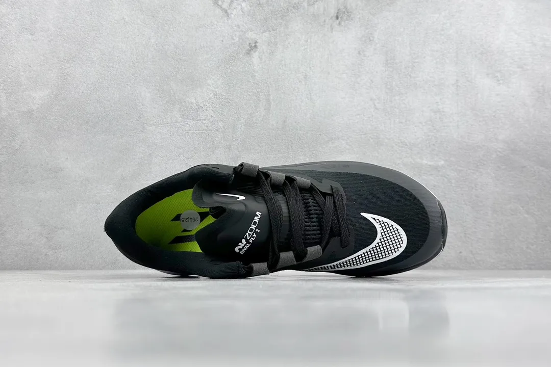 Nike Air Zoom Rival Fly 3 RS – Black White  Running Shoes for Training and Racing with Replica Nike Design and Rep Shoes Style Breathable 1432