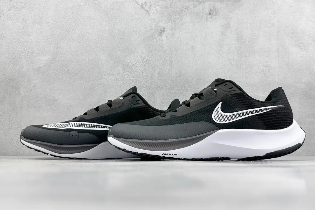 Nike Air Zoom Rival Fly 3 RS – Black White  Running Shoes for Training and Racing with Replica Nike Design and Rep Shoes Style Breathable 1432