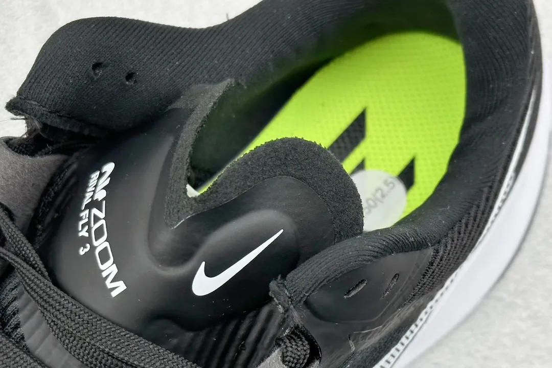 Nike Air Zoom Rival Fly 3 RS – Black White  Running Shoes for Training and Racing with Replica Nike Design and Rep Shoes Style Breathable 1432