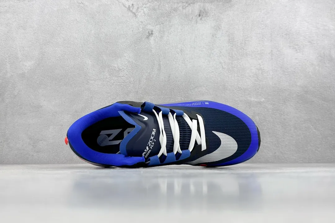 Nike Air Zoom Rival Fly 3 RS – Blue White Red  Running Shoes for Training and Racing with Stunning Replica Nike Design and Rep Shoes Style Classic 1440