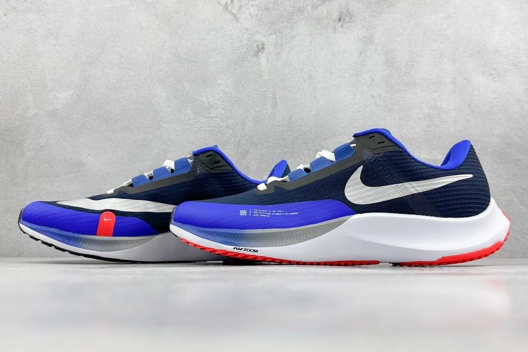 Nike Air Zoom Rival Fly 3 RS – Blue White Red  Running Shoes for Training and Racing with Stunning Replica Nike Design and Rep Shoes Style Classic 1440
