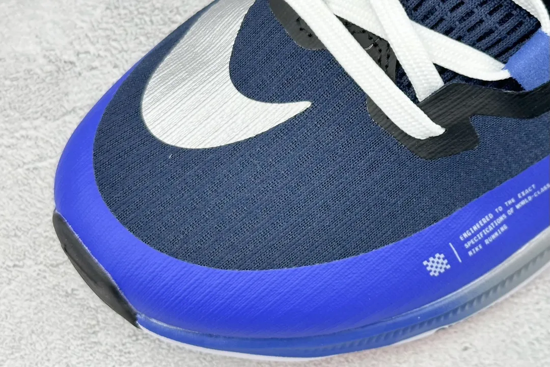 Nike Air Zoom Rival Fly 3 RS – Blue White Red  Running Shoes for Training and Racing with Stunning Replica Nike Design and Rep Shoes Style Classic 1440