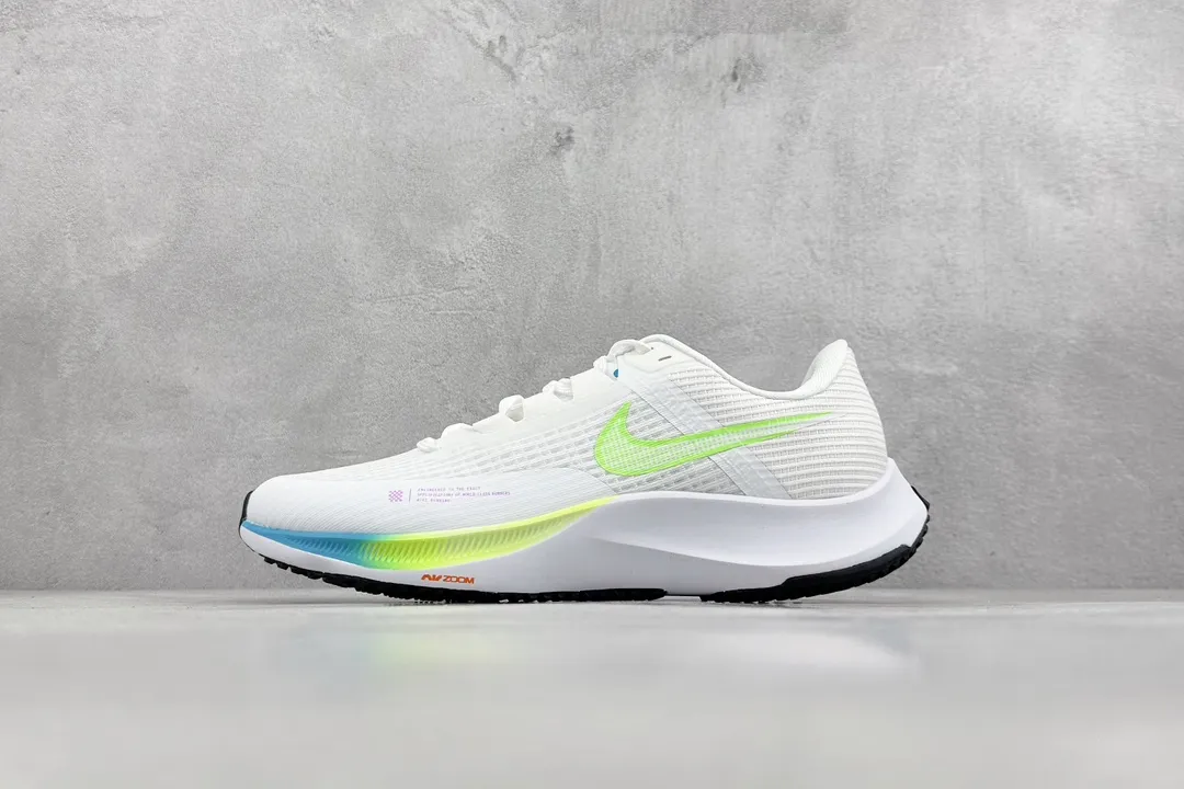 Nike Air Zoom Rival Fly 3 RS – White Neon Green  Running Shoes for Men, Size 39-46, Premium Rep Shoes & Nike Replica Efficient 1436