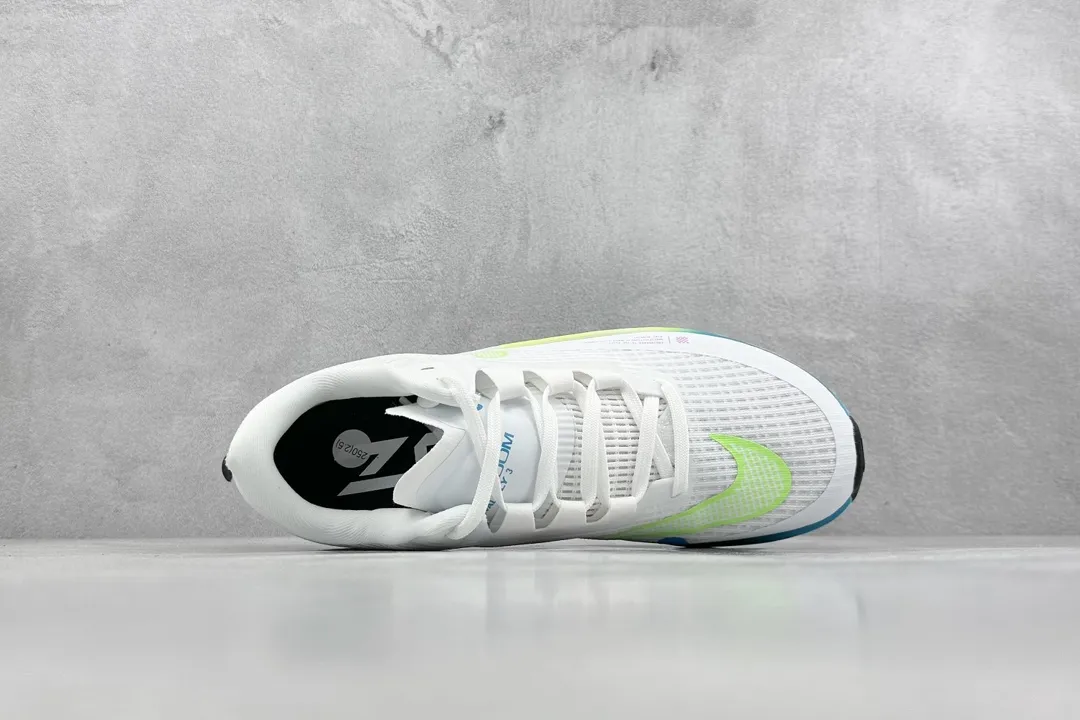 Nike Air Zoom Rival Fly 3 RS – White Neon Green  Running Shoes for Men, Size 39-46, Premium Rep Shoes & Nike Replica Efficient 1436