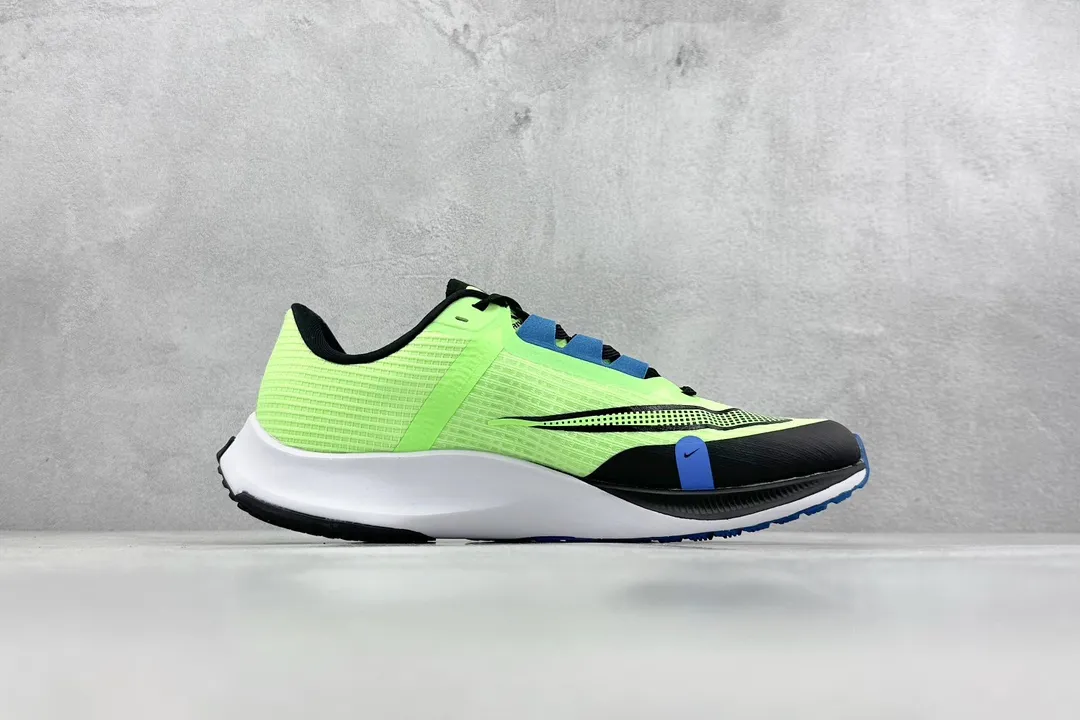 Nike Air Zoom Rival Fly 3 RS  Running Shoes – Volt Black Blue, Rep Shoes and Nike Replica for Training and Racing, Size 39- Reliable 1446