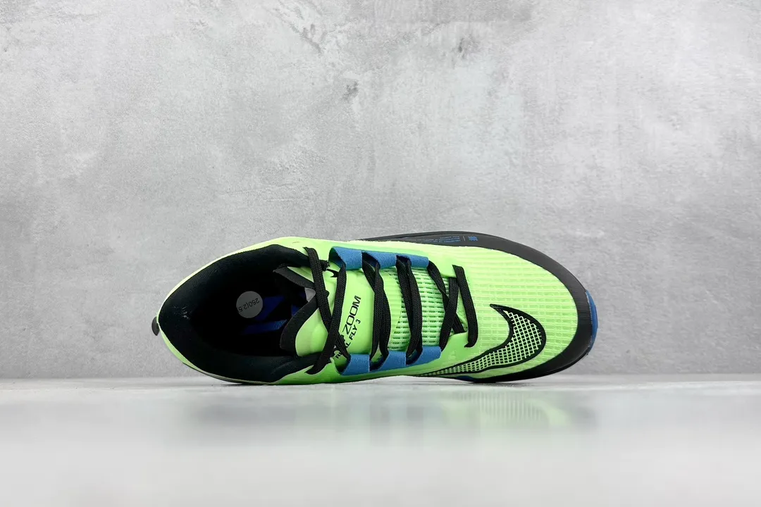 Nike Air Zoom Rival Fly 3 RS  Running Shoes – Volt Black Blue, Rep Shoes and Nike Replica for Training and Racing, Size 39- Reliable 1446