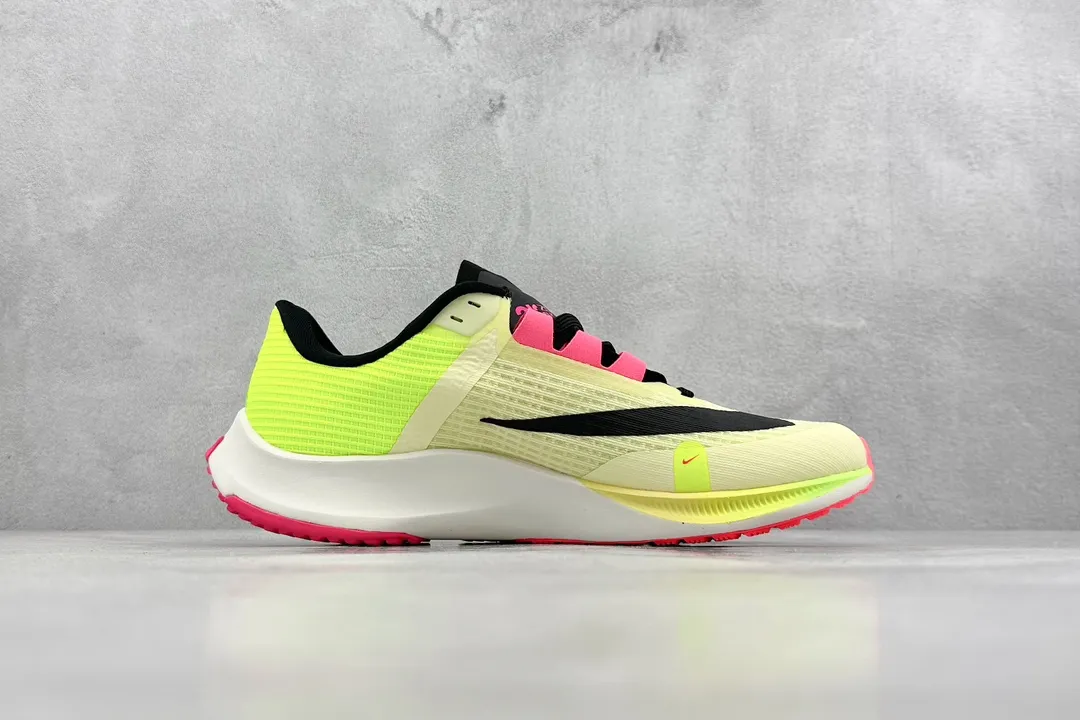 Nike Air Zoom Rival Fly 3 RS  Running Shoes – Yellow Black Pink, Replica Shoes for Training and Racing Style MultiPurpose 1434