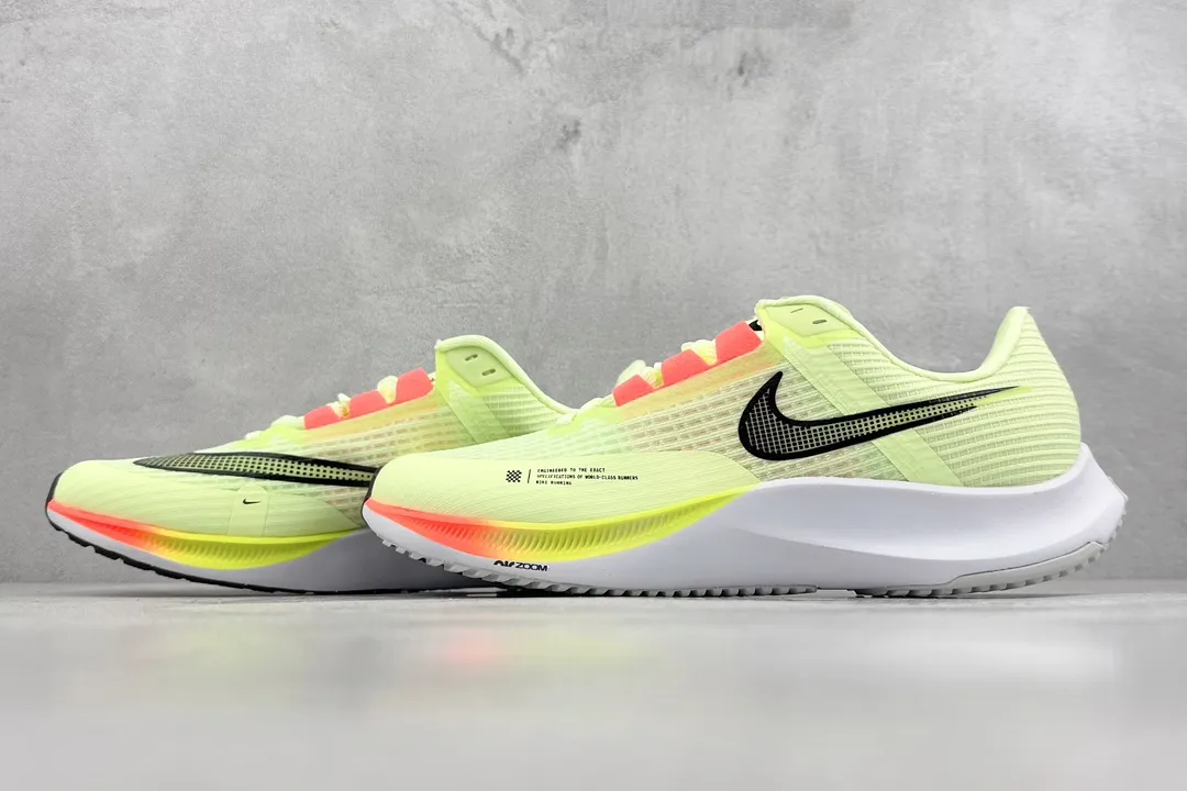 Thermal Nike Air Zoom Rival Fly 3 RS  Running Shoes – Yellow White Red, Training and Racing Style with Replica Nike Design, Size 39- 1443