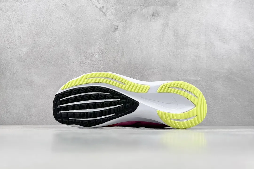 Nike Air Zoom Rival Fly 3 RS Running Shoes – Pink White Yellow,  Training and Racing Style with Replica Nike Design, Size 39- SmoothTexture 1444