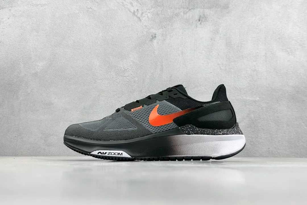 UrbanStyle Nike Air Zoom Structure 25 2024 – Black White, Cushioned Running Shoes for Men,  Nike Replica, Rep Shoes, Multiple Sizes Available 1475