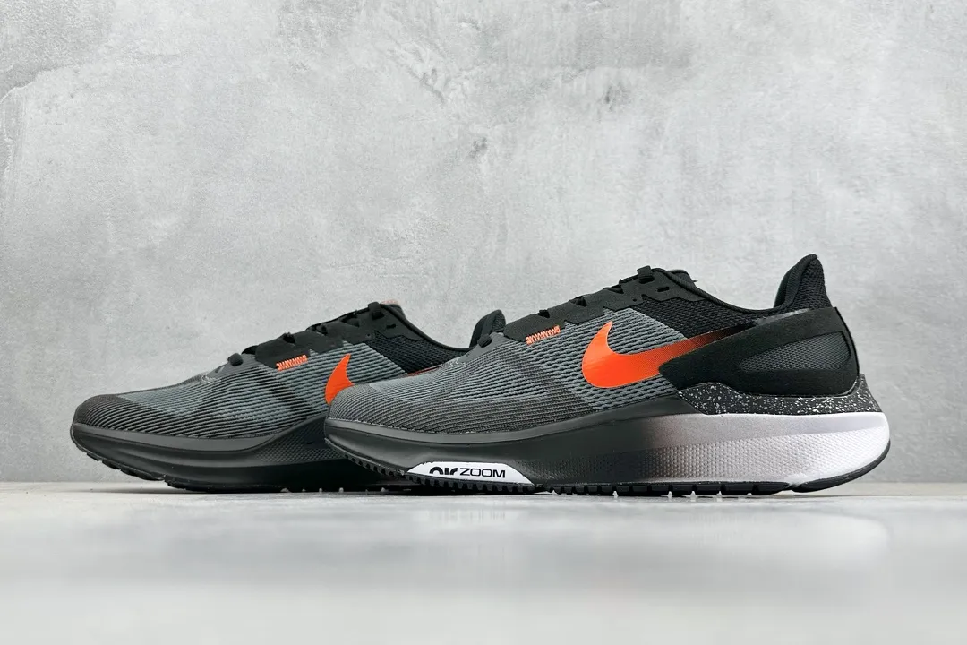 UrbanStyle Nike Air Zoom Structure 25 2024 – Black White, Cushioned Running Shoes for Men,  Nike Replica, Rep Shoes, Multiple Sizes Available 1475