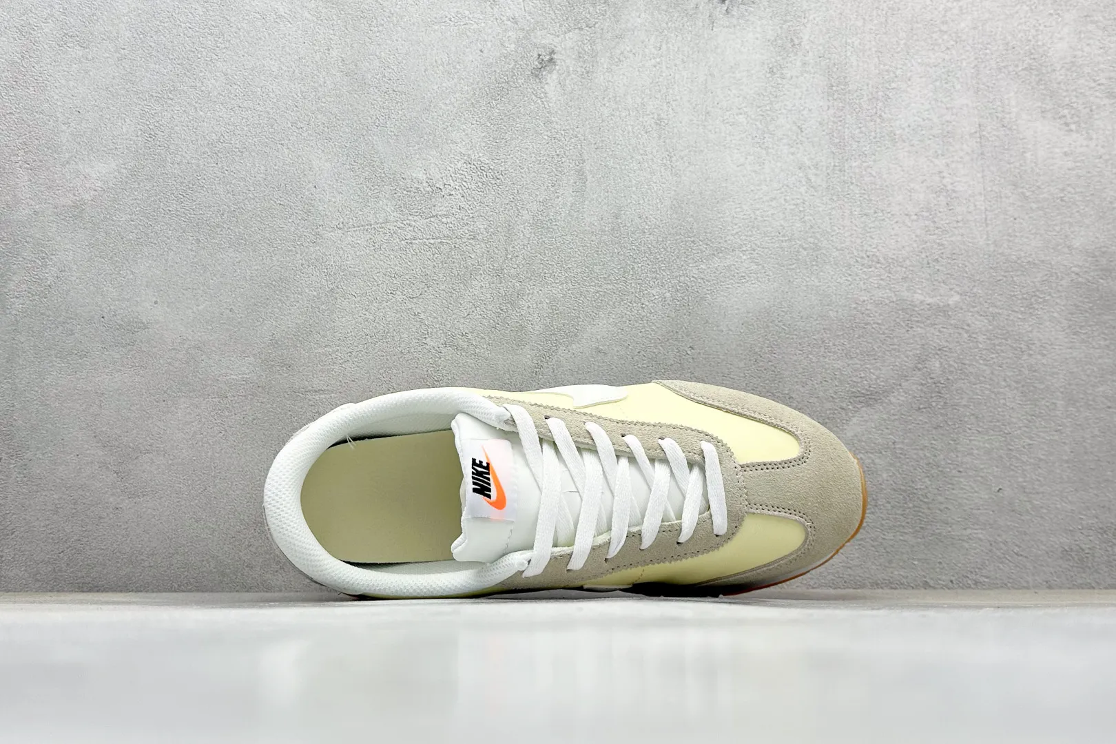 FreshLook Nike  Cortez Leather Yellow White – Premium Rep Shoes & Replica Sneakers 1523
