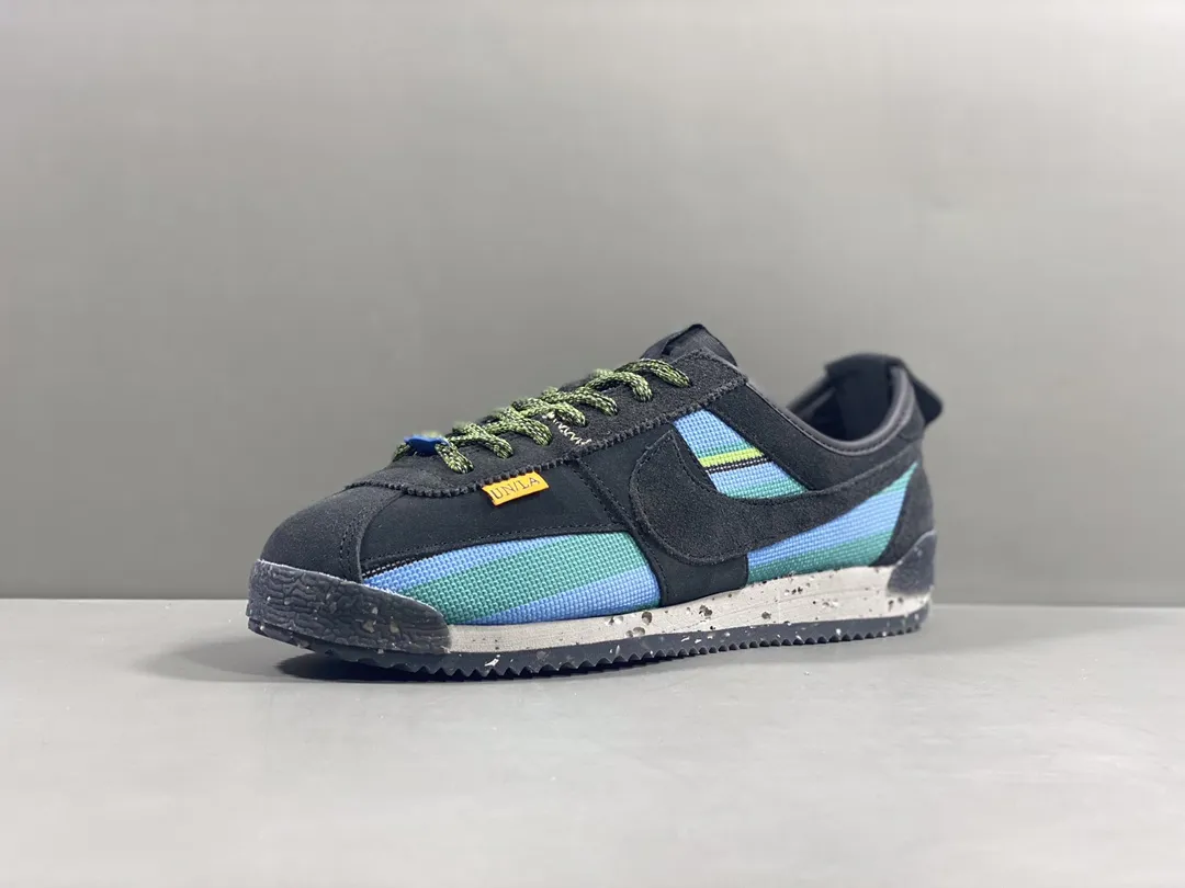 Nike Cortez 290 Union Black Blue Green – Replica Nikes & Fake Nike Shoes Contemporary 1534
