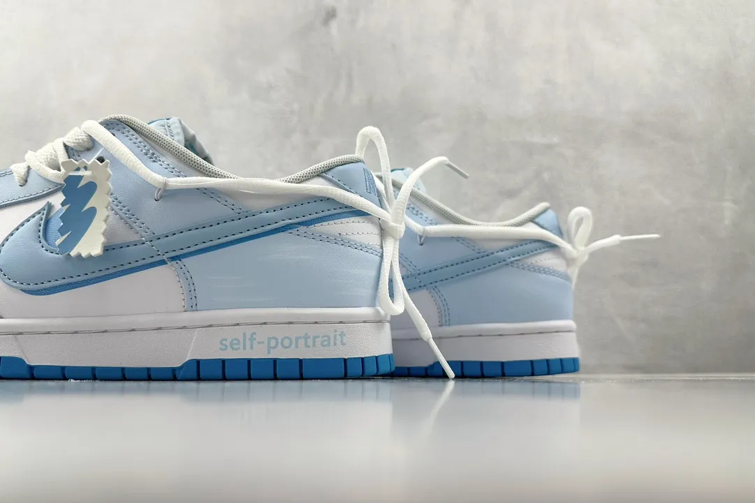 Trendy Nike Dunk Low Bigniu Blue White Rep Shoes – Replica Nikes 1560
