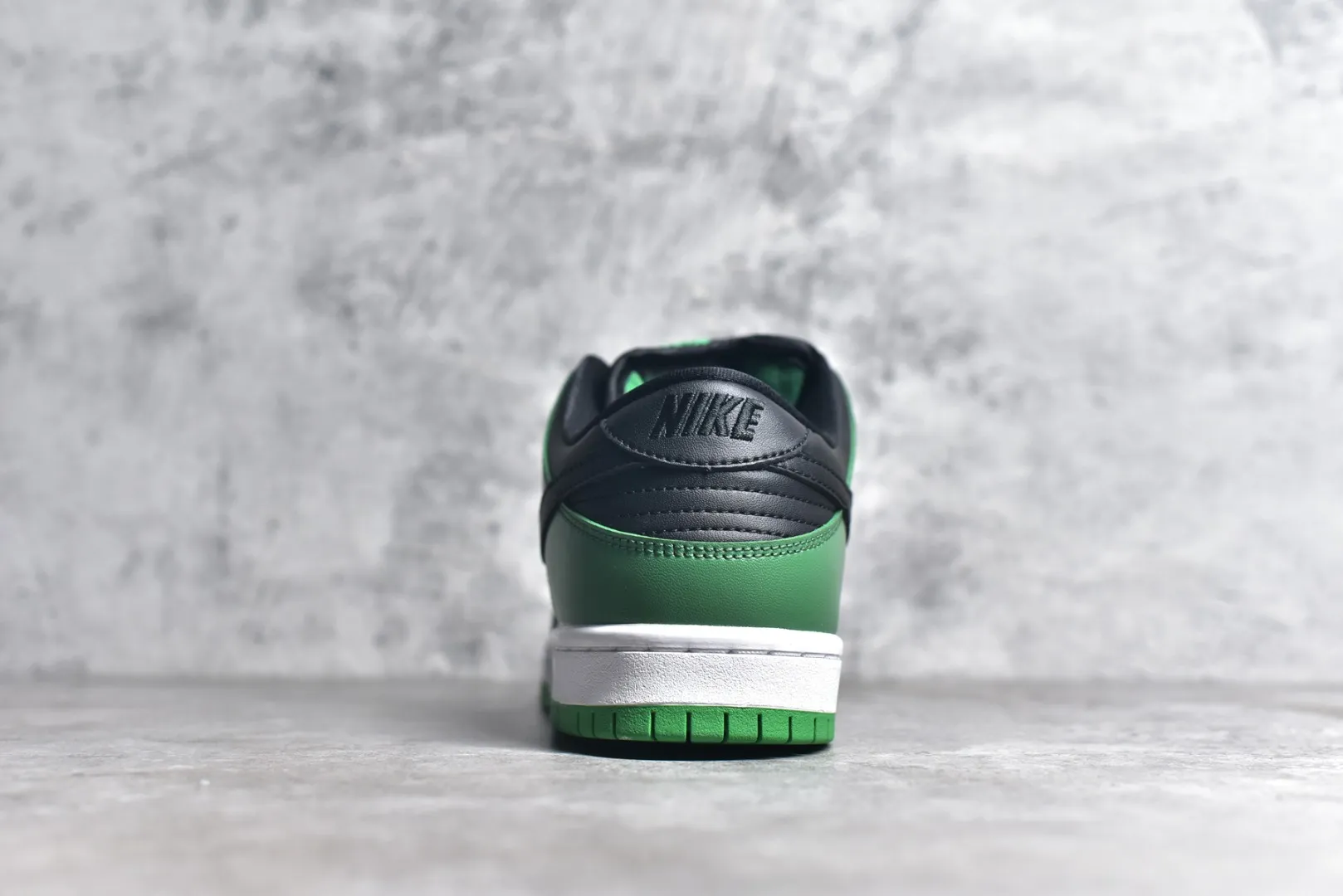 Nike Dunk Low Black Green Toe Rep Shoes Replica Sneakers Chic 1609