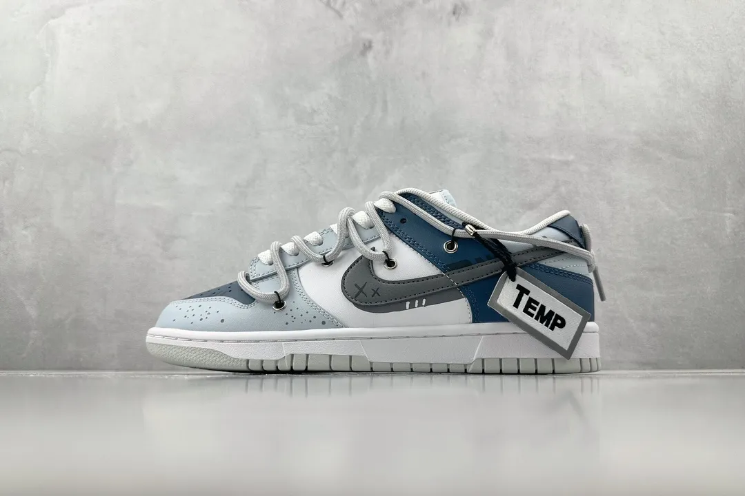 NewStyle Nike Dunk Low Neutral Grey Blue White – Replica Nikes & Rep Shoes Collection 1553
