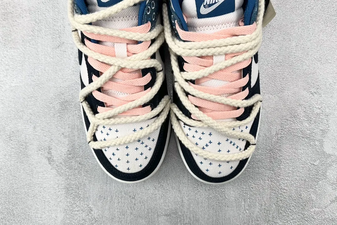 Chic Nike Dunk Low Obsidian Blue Custom Rep Shoes – Replica Nikes 1537