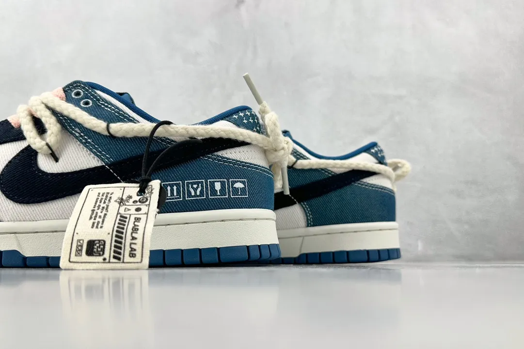 Chic Nike Dunk Low Obsidian Blue Custom Rep Shoes – Replica Nikes 1537