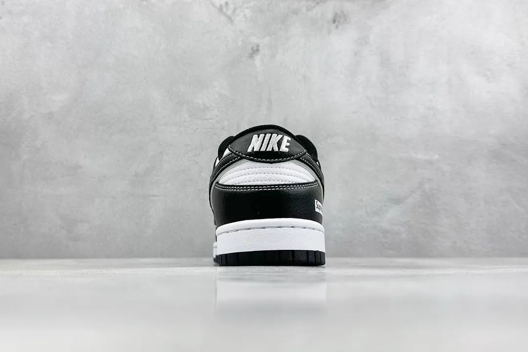 Seasonal Nike Dunk Low Panda RM2308 Black White Replica Shoes 1555