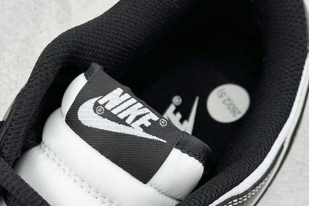 Seasonal Nike Dunk Low Panda RM2308 Black White Replica Shoes 1555