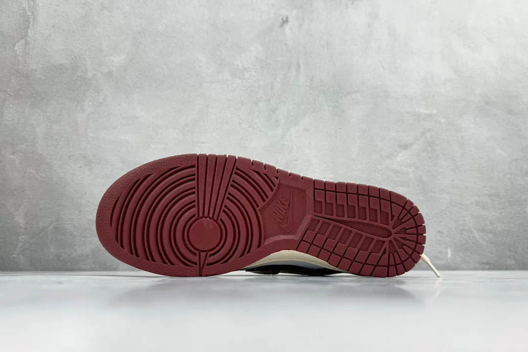 Nike Dunk Low Red Vineyard White Burgundy –  Replica Nikes & Rep Shoes Collection Trendsetting 1549
