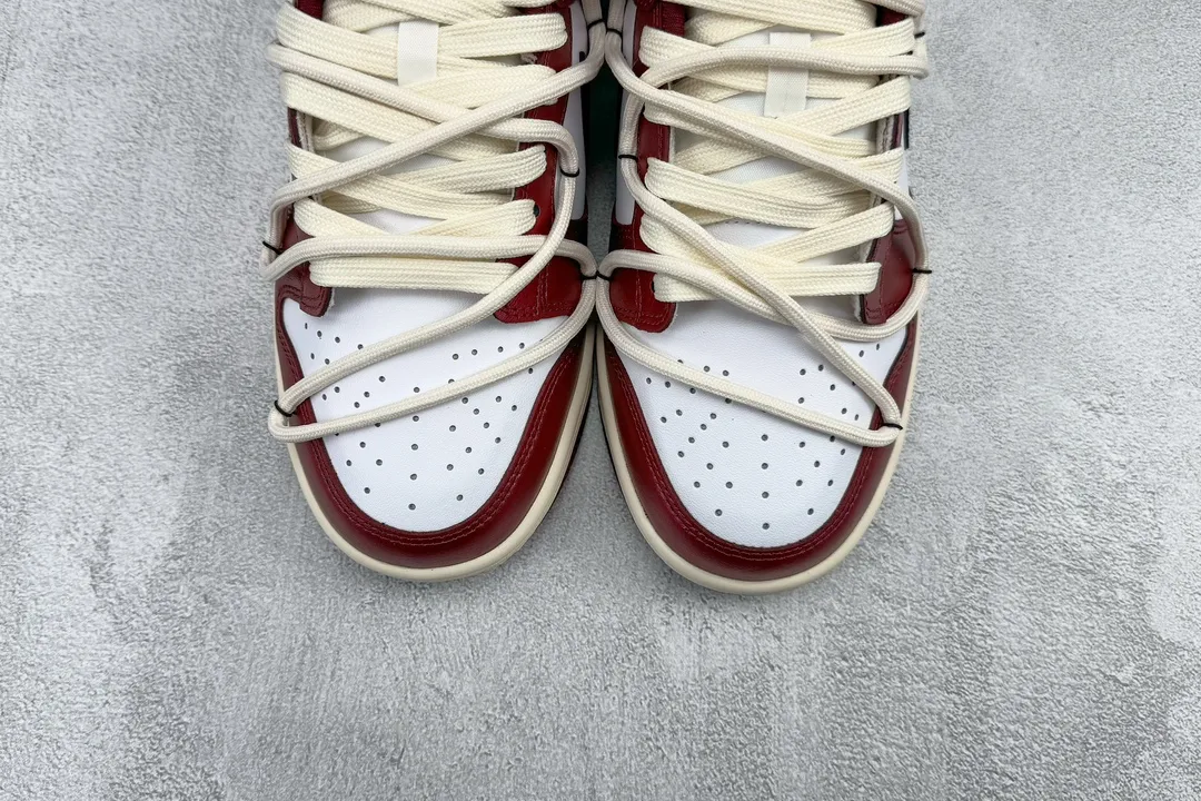 Nike Dunk Low Red Vineyard White Burgundy –  Replica Nikes & Rep Shoes Collection Trendsetting 1549