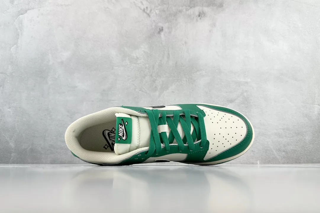 TravelReady Nike Dunk Low Retro SE Lottery Jackpot White Green – Replica Nikes & Rep Shoes 1546