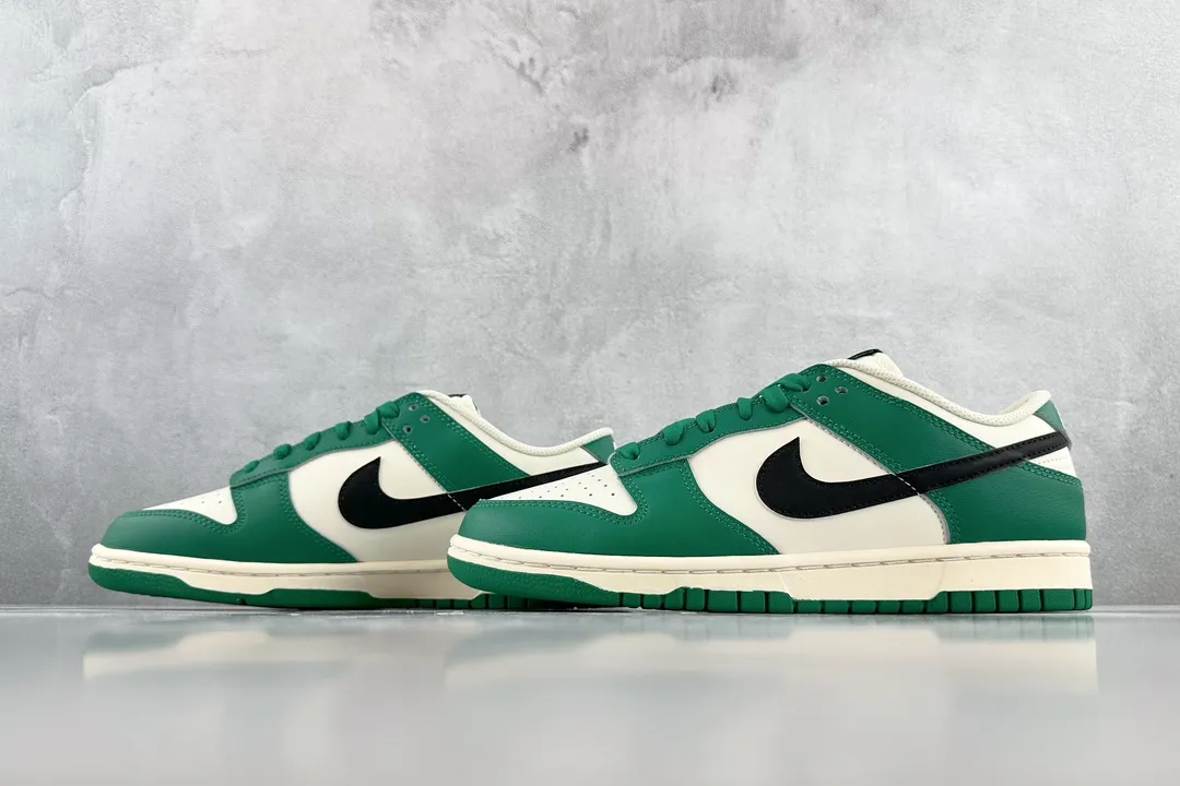 TravelReady Nike Dunk Low Retro SE Lottery Jackpot White Green – Replica Nikes & Rep Shoes 1546