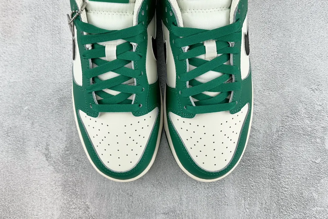 TravelReady Nike Dunk Low Retro SE Lottery Jackpot White Green – Replica Nikes & Rep Shoes 1546