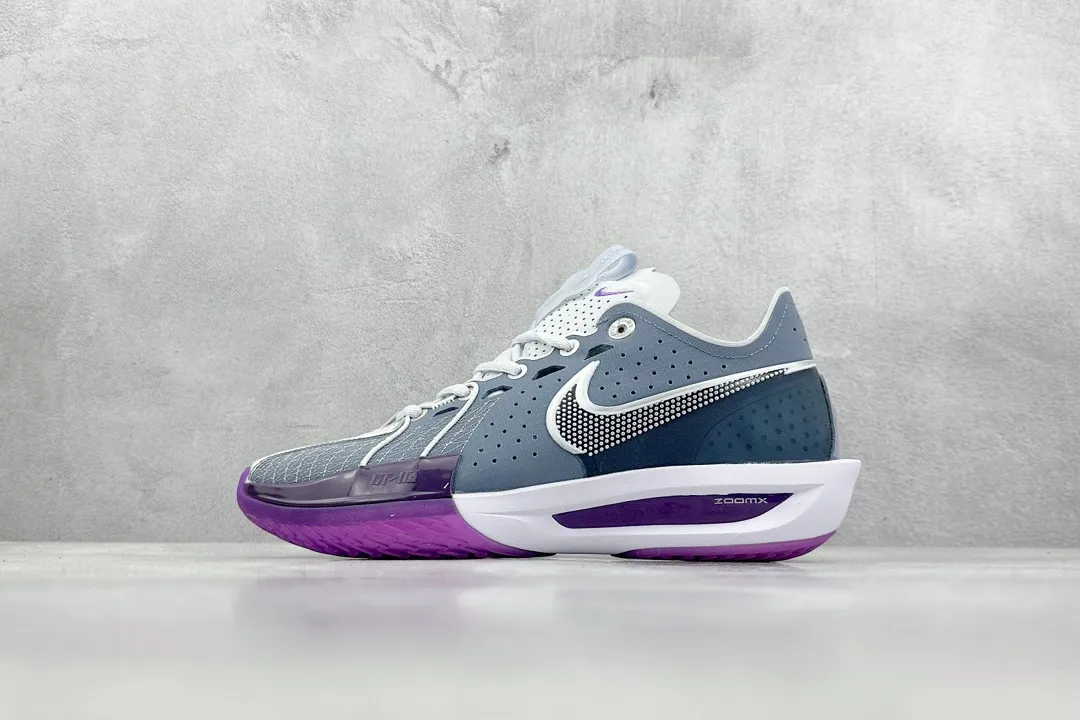 Nike G.T. Cut 3 EP Basketball Shoes – Purple White – Performance Style with Nike Replica Design Snug 1494