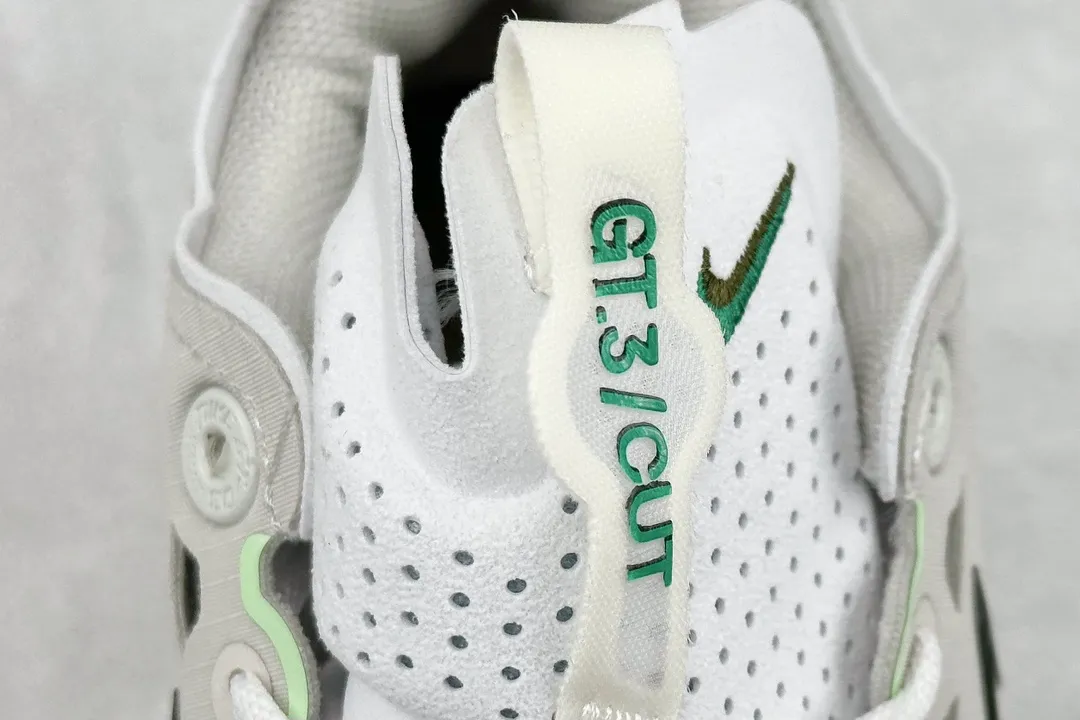 Modern Nike G.T. Cut 3 EP GT3 Basketball Shoes – White Black Green, Performance Style with Nike Replica Design and Rep Shoes Look 1492