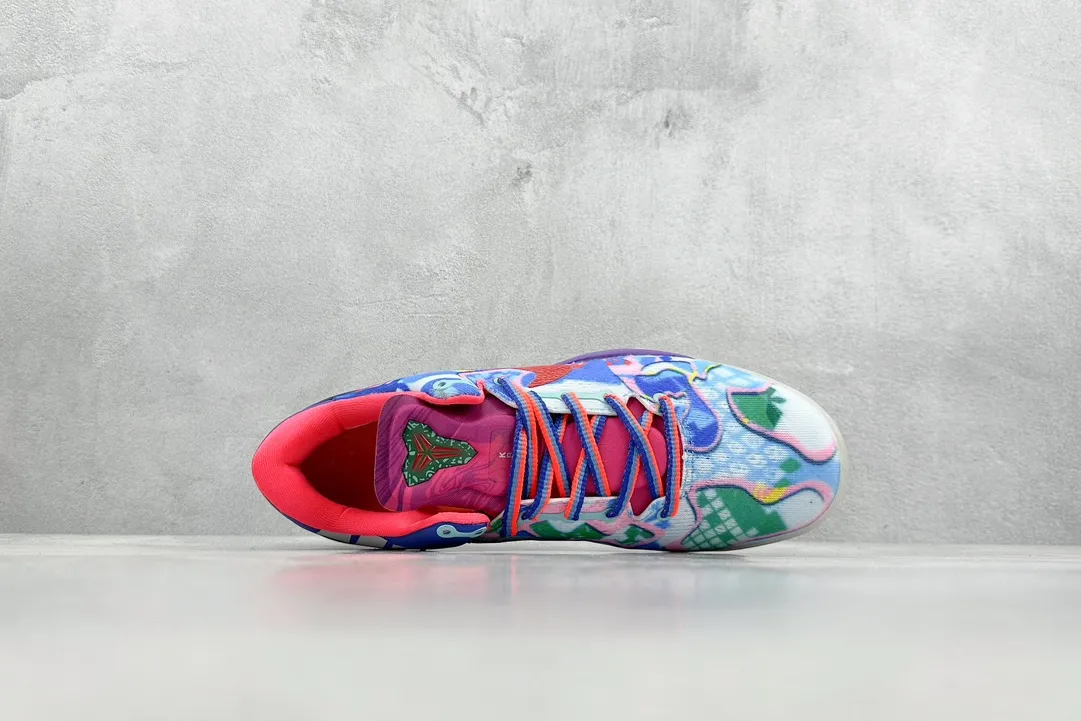 Nike Kobe 8 System – Multicolor Blue Red –  350R Version Rep Shoes & Nike Replica Reliable 1499