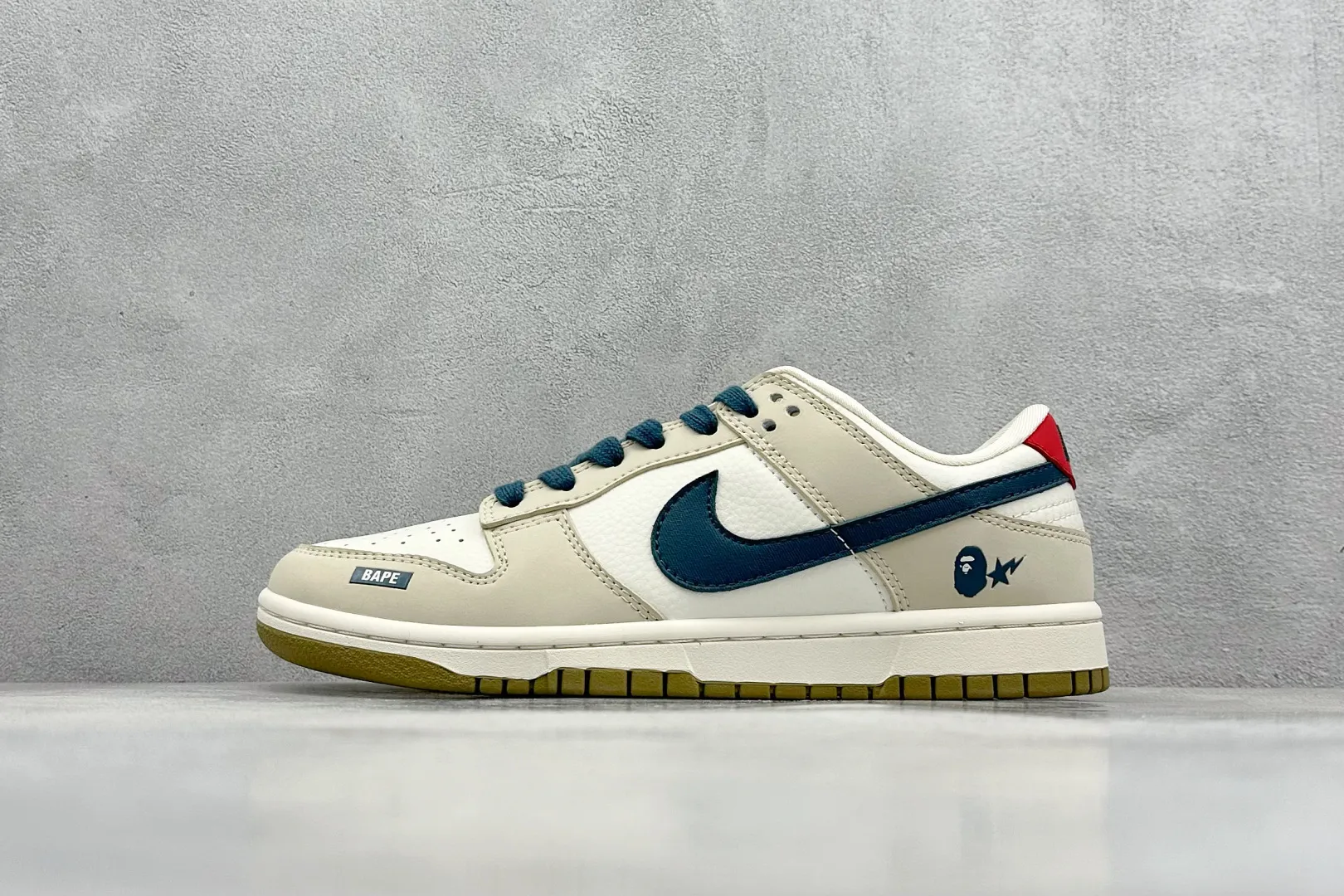 Nike SB Dunk Low Bape Beige Blue –  Rep Shoes & Replica Nikes Chic 1635