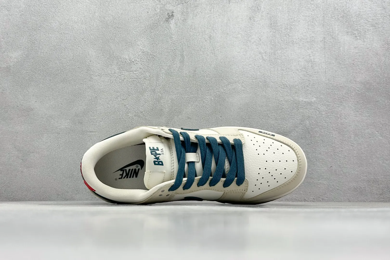 Nike SB Dunk Low Bape Beige Blue –  Rep Shoes & Replica Nikes Chic 1635