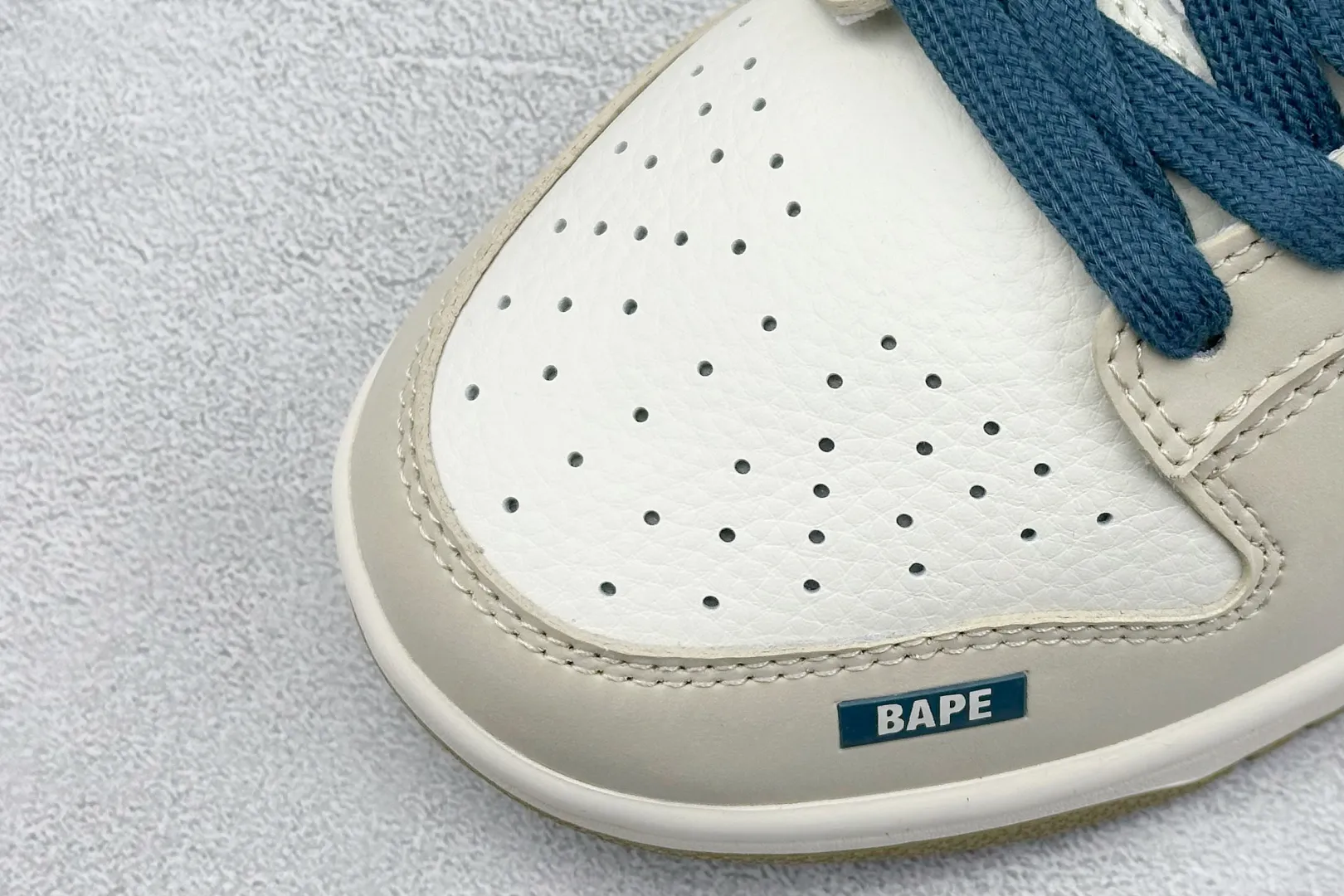 Nike SB Dunk Low Bape Beige Blue –  Rep Shoes & Replica Nikes Chic 1635