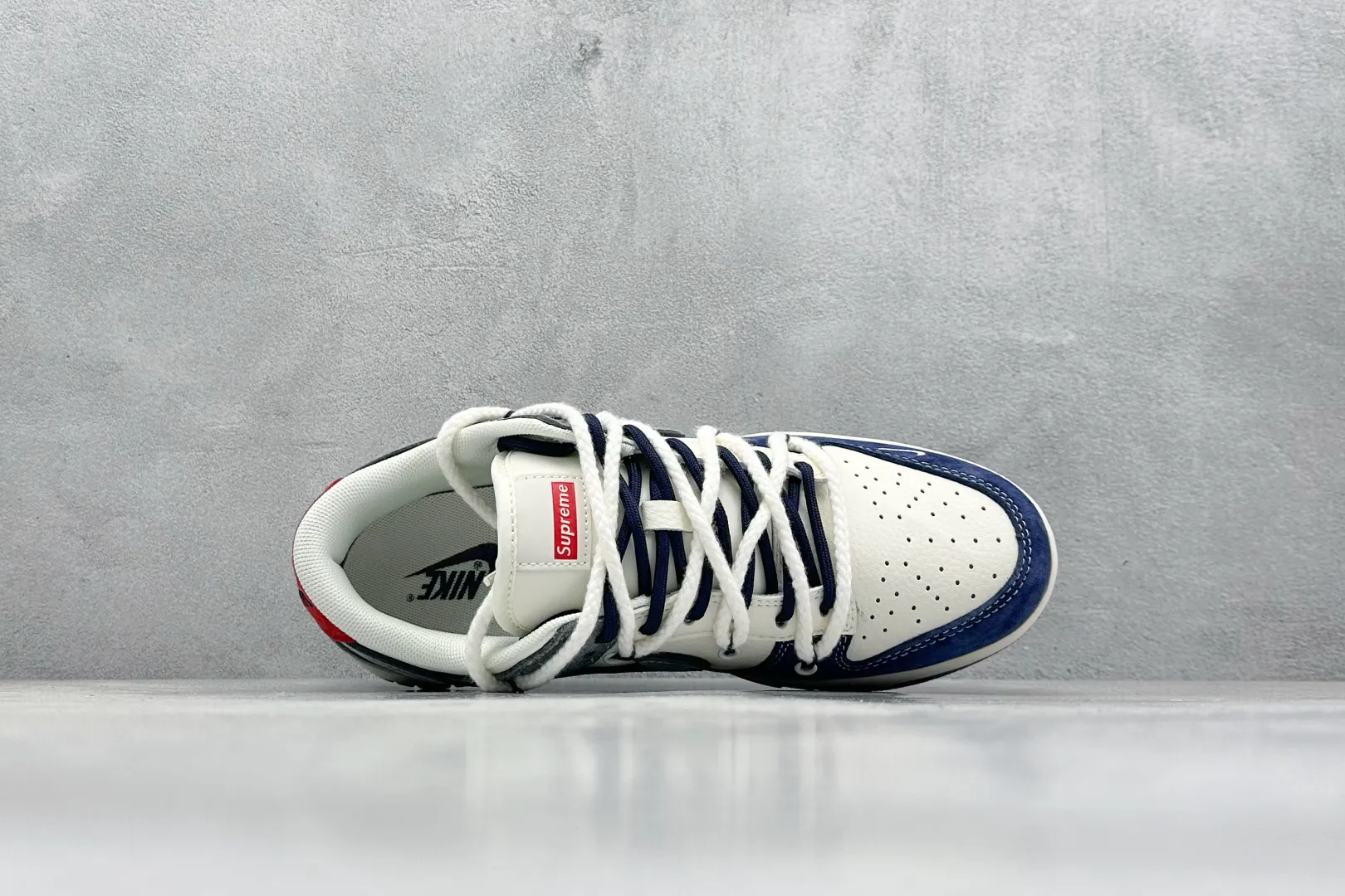 Flexible Nike SB Dunk Low Grey Blue Suede Replica Shoes – Rep Shoes Online 1645