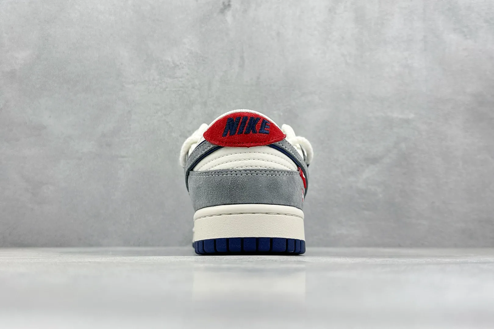 Flexible Nike SB Dunk Low Grey Blue Suede Replica Shoes – Rep Shoes Online 1645