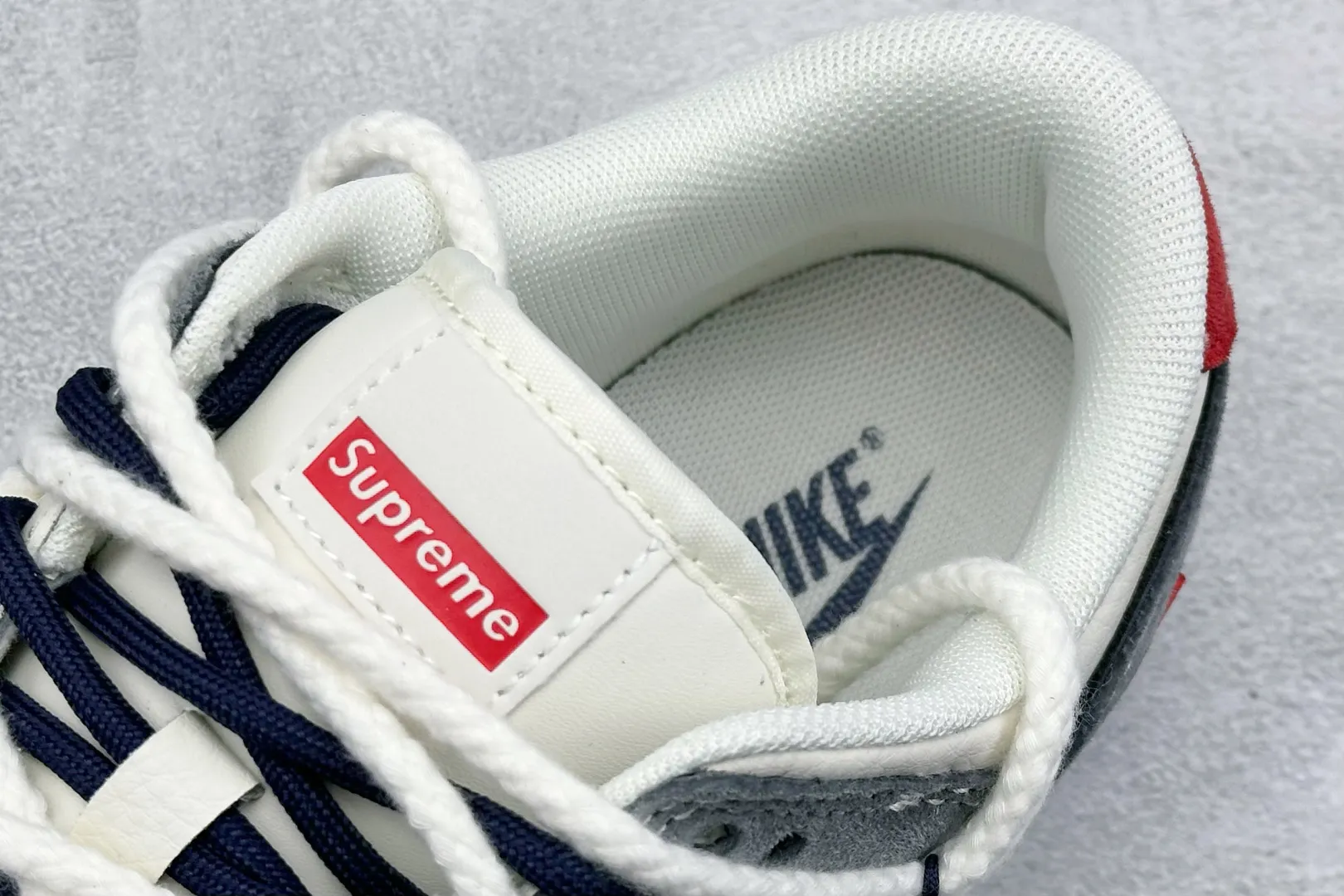 Flexible Nike SB Dunk Low Grey Blue Suede Replica Shoes – Rep Shoes Online 1645