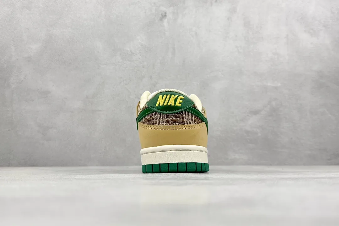 Sophisticated Nike SB Dunk Low Gucci Beige Green Low –  Replica Nikes & Rep Shoes 1540