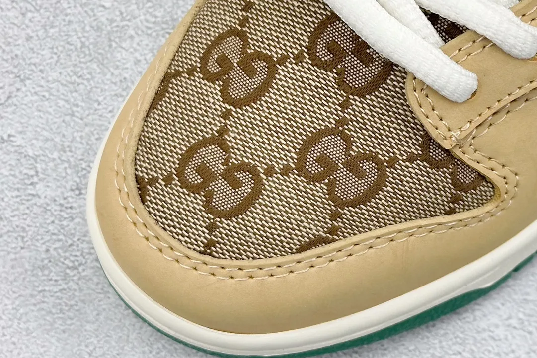 Sophisticated Nike SB Dunk Low Gucci Beige Green Low –  Replica Nikes & Rep Shoes 1540