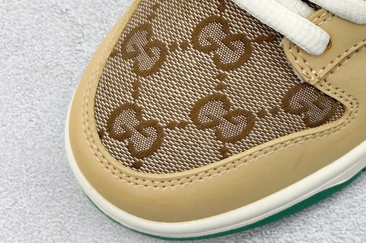 Nike SB Dunk Low Gucci Beige Low Top Replica Nike Shoes Stretchable 1544
