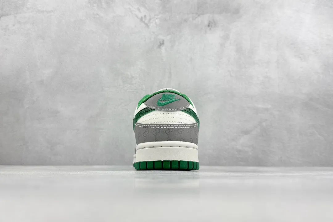 Nike SB Dunk Low Gucci Grey Green Swoosh –  Replica Nikes & Rep Shoes Collection Sophisticated 1594