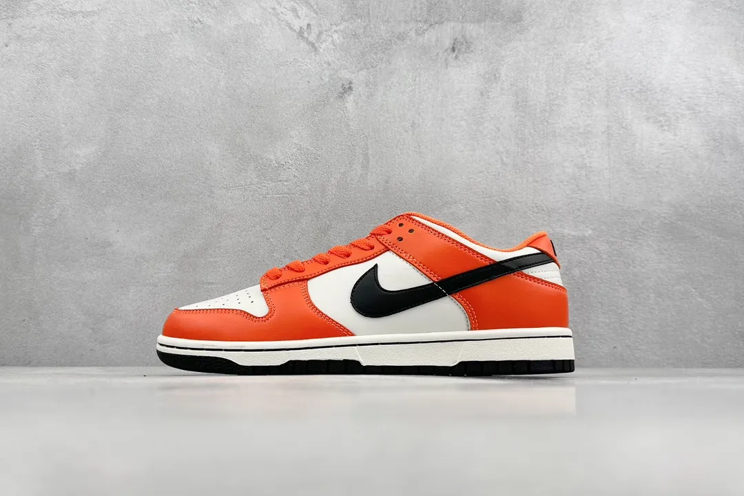 Durable Nike SB Dunk Low Halloween White Orange Black – Replica Nikes & Fake Nike Shoes 1545