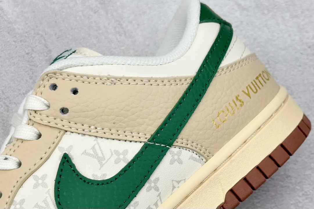 Nike SB Dunk Low LV Beige Green Low –  Replica Nikes & Rep Shoes Durable 1542